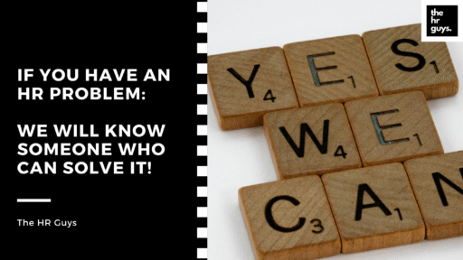 If you have an HR problem: We will know someone who can solve it!